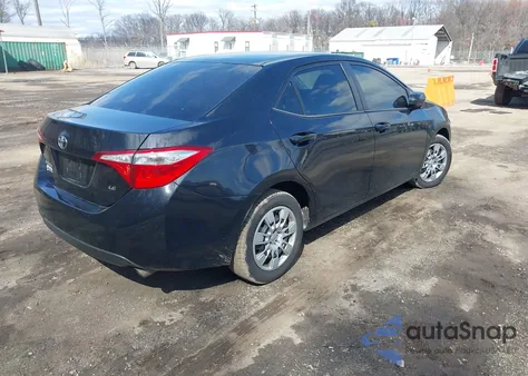 2015 Toyota Corolla Le from USA, damaged, VIN 2T1BURHE7FC417762